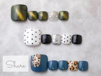 シェアー Share 元町/¥5990 フットアート