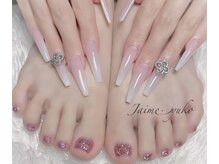 ネイルサロン ジェイム(NAIL SALON Jaime)の雰囲気（フットネイルと同じデザインも♪）