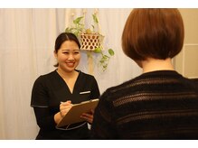 【オールハンド専門店/痩身/フェイシャル/脱毛/よもぎ蒸し】 beautysalon COCOclub/カウンセリング