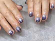 ナイアンエルアネイル(naian elua nail)/マグネット+グラデーション