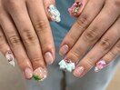 ゴテゴテ盛り盛りネイル【fuku】