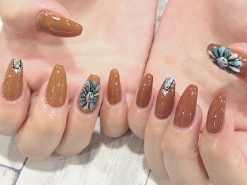 アリュール アンド エテルノ 小山店(Allure & ETERNO)/手書きターコイズアート