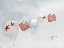 geNe 'n GRUS(ジーン アンド グルス)/8・9月フットエアジェルアート