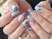 ネイルズカフェアン 飾磨店(nails cafe an)/hand : 付け放題 ¥8250