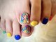 アミュリー ネイル アトリエ(Amury nail atelier)の写真/何度でも利用OK♪オフ・ケア込【フットネイルワンカラ-＋2本Art☆¥6900】ア-トなし¥5900あり★カラ-追加OK!