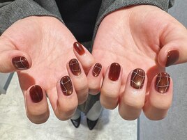 ブラウンチェック