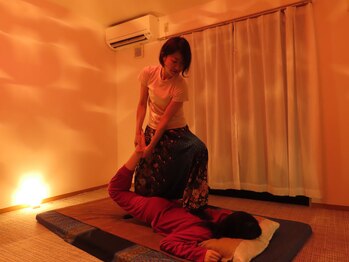 まきこの部屋/自分じゃ伸ばせない個所も