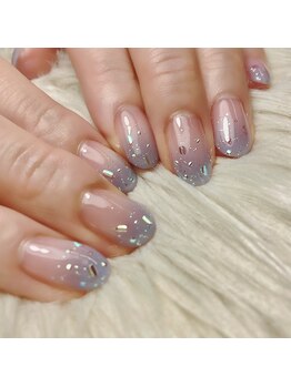 アオマリー(Aomalie)/バブルラメネイル ¥11,660
