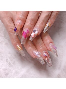 シュシュ ルージュ(chouchouRouge)/クリアネイル