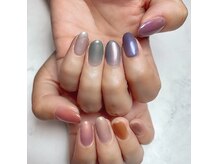 ララ ネイルズ(LaLa Nails)の雰囲気（最近人気なワンカラー。通常は2色までお選びいただけます。）
