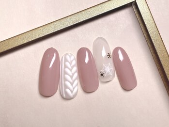 ベアトリーチェ 新宿西口(Beatrice)/ニットネイル ¥7800