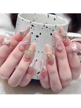 クイーンズビューティーサロン 新宿本店(Queen's beauty salon)/チップ長さだしやりつけ放題