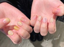 リリックネイル 本八幡店(LyricNail)/淡めチューリップ・ミモザネイル