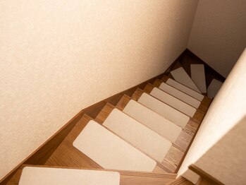 富士見美容整体院/施術室が2階にあります