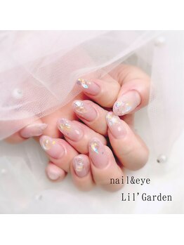リルガーデン 新宿南口(Lil' Garden)/オーロラストーン×氷ネイル