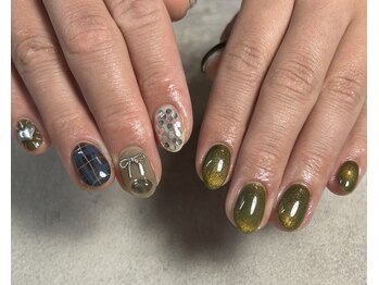 5本アート アシメアート