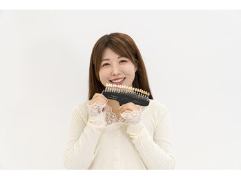 ホワイトニングカフェ 盛岡大通店(WhiteningCafe)/☆施術後にも歯のトーンチェック