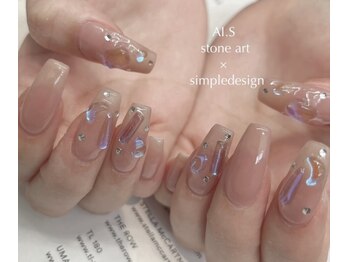 ワンカラー×ストーン