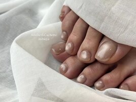 フットネイル:aoi