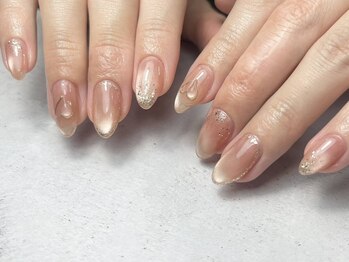 プロモート 岡山城下店(Promote)の写真/【初めてこそ、妥協のない上質を】美フォルム×自爪を削らないパラジェル使用