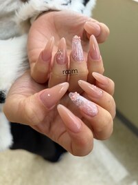 レースデザイン×スカルプ