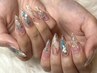【スカルプ】キラキラ埋め込みデザイン ￥14000 (180min)