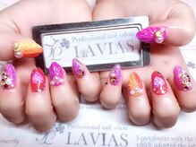 プロフェッショナル ネイルサロン ラヴィアス(LAVIAS)/【ジェル】10本アートし放題