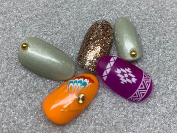 ネイル ロッカ(nail LOCCA)/8月トレンドアート