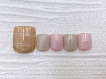 ルチア ネイルアンドアイラッシュ 元今泉店(Lucia)/フット定額　オフ込￥9100