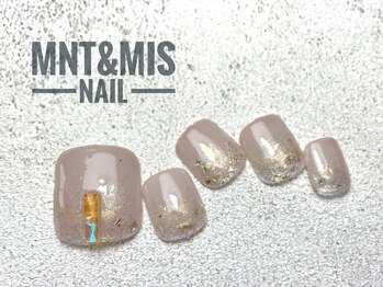 ミントアンドミスネイル(Mnt&Mis NAIL)/【フットジェル】定額A