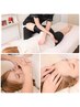 【贅沢にいくならこれ！】骨格を整える◎ お顔＋全身＋ヘッドスパ90分￥14400