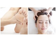 ミーン(miin)の雰囲気（ヘッド、足裏・ふくらはぎ、肩甲骨などの対応メニューございます）