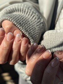 透明感！しずくネイル