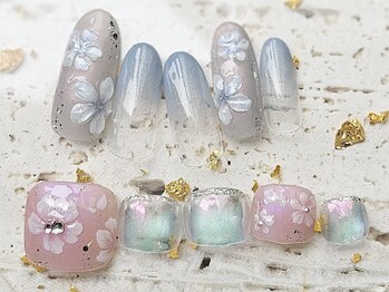 プロモート 岡山城下店(Promote)/るんるん春ネイル♪ 【岡山】