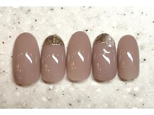 ネイルクイック 新越谷店/冬のシンプルデザイン