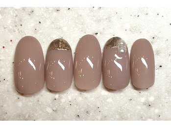 ネイルクイック 新越谷店/冬のシンプルデザイン