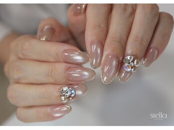 ステラ(stella)/マグネット×ミラー＋ビジュー♪