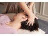 【ヘッド中心で癒されたい】足湯・漢方茶付♪極上ドライヘッドスパ