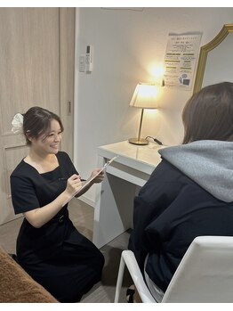 ノドカ 新市街店(NODOKA)/福田カウンセリング風景♪