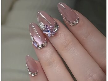 RURIネイルの写真/【初回限定クーポンでさらにお得☆】豊富なカラーとデザイン！実力派施術が自慢！仕上がりの満足感も◎