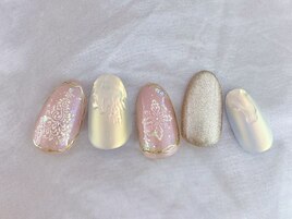 定額¥９０００クリスマスネイル