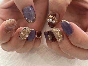 プラス サード(Plus 3rd)/ニュアンスネイル by marina.a