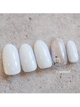 たゆ ネイル(たゆnail)/パラジェルブルーネイル