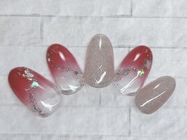 カラ―グラデーション　桜