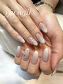 ユジュ ネイル(yju nail) 王道の白グラ○上品なネイルに仕上がります♪