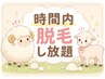 【60分枠】★時間内すっきりケア★どこでもシュガーリング&光脱毛