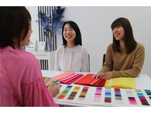 ペアだと、お互いの違いからより理解が深まります。