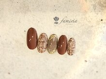 ファミリア/ツイードネイル