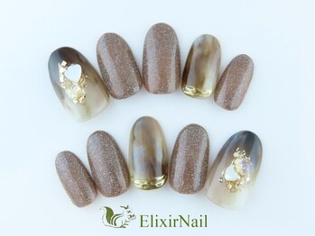 エリクサーネイル 神田(Elixir Nail)/シンプル &nbsp;/クーポン使用
