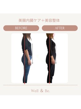 ウェルビー(Well & Be.)/【美腸活ケア+美容整体】
